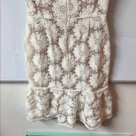 Simone Rocha Ivory Floral Mini Dress - VERY RARE! - Picture 6 of 10
